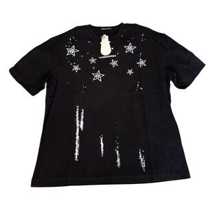 NWT, Chrome Hearts Graphic T-Shirt, XL, Black, C79